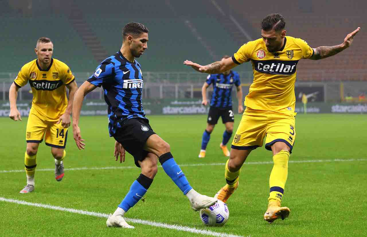 Parma-Inter precedenti 