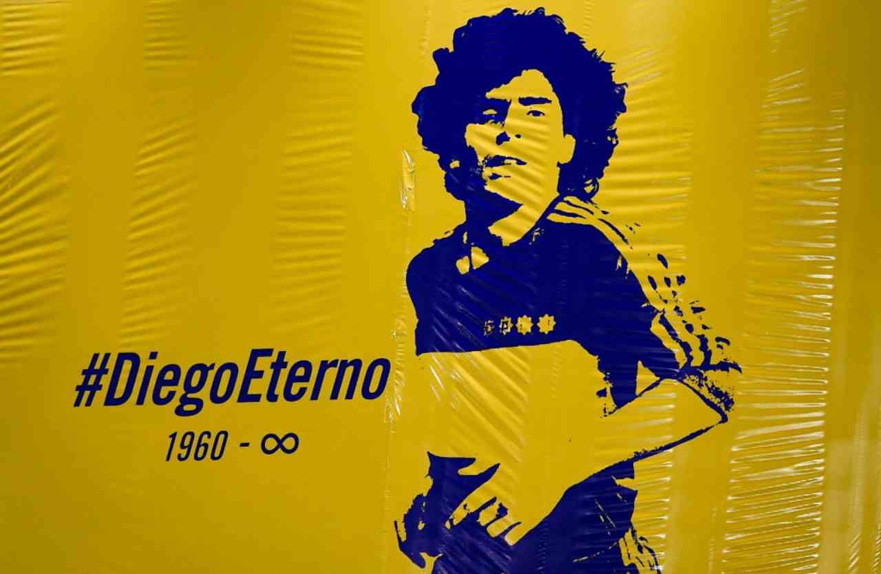 Maradona, l'omaggio del Boca Juniors (Getty Images)