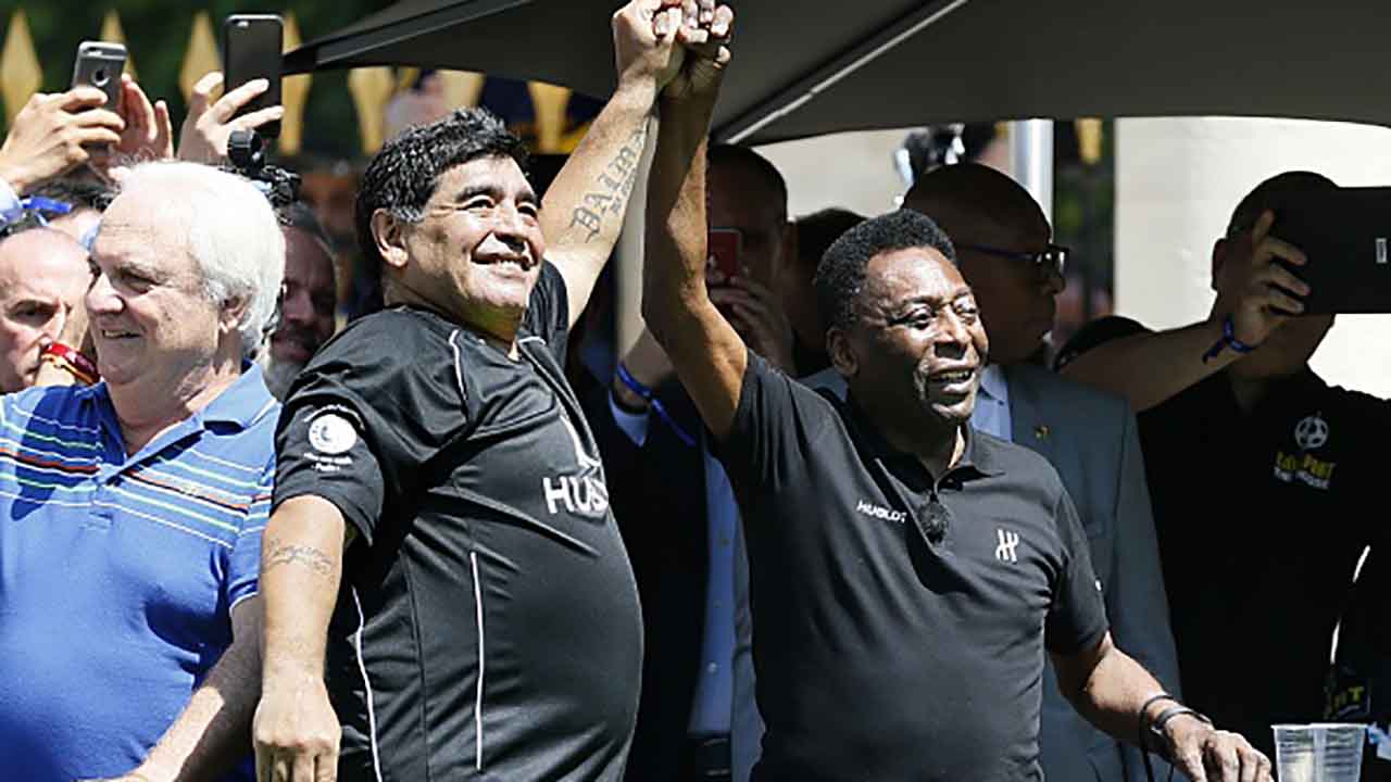 Maradona e Pelè