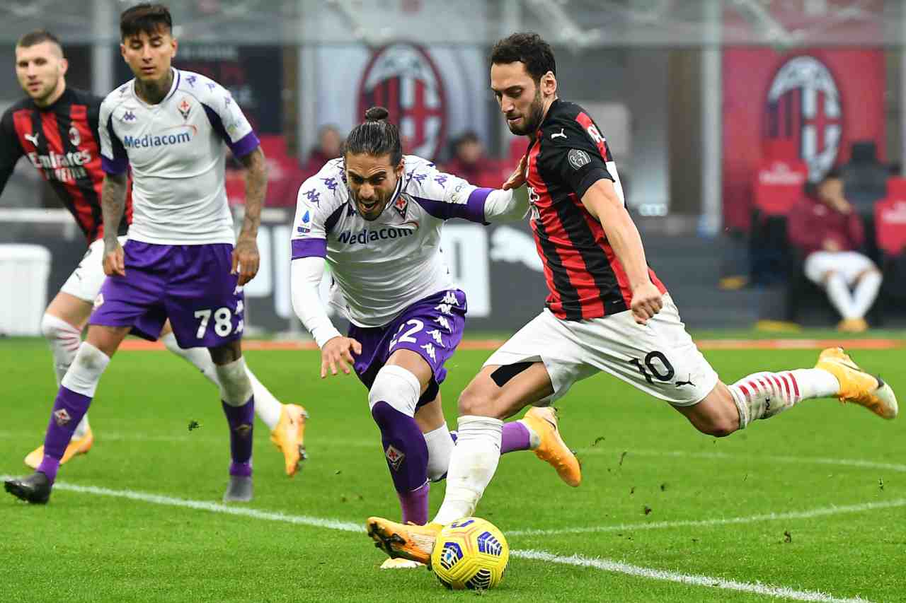 Fiorentina-Milan precedenti 