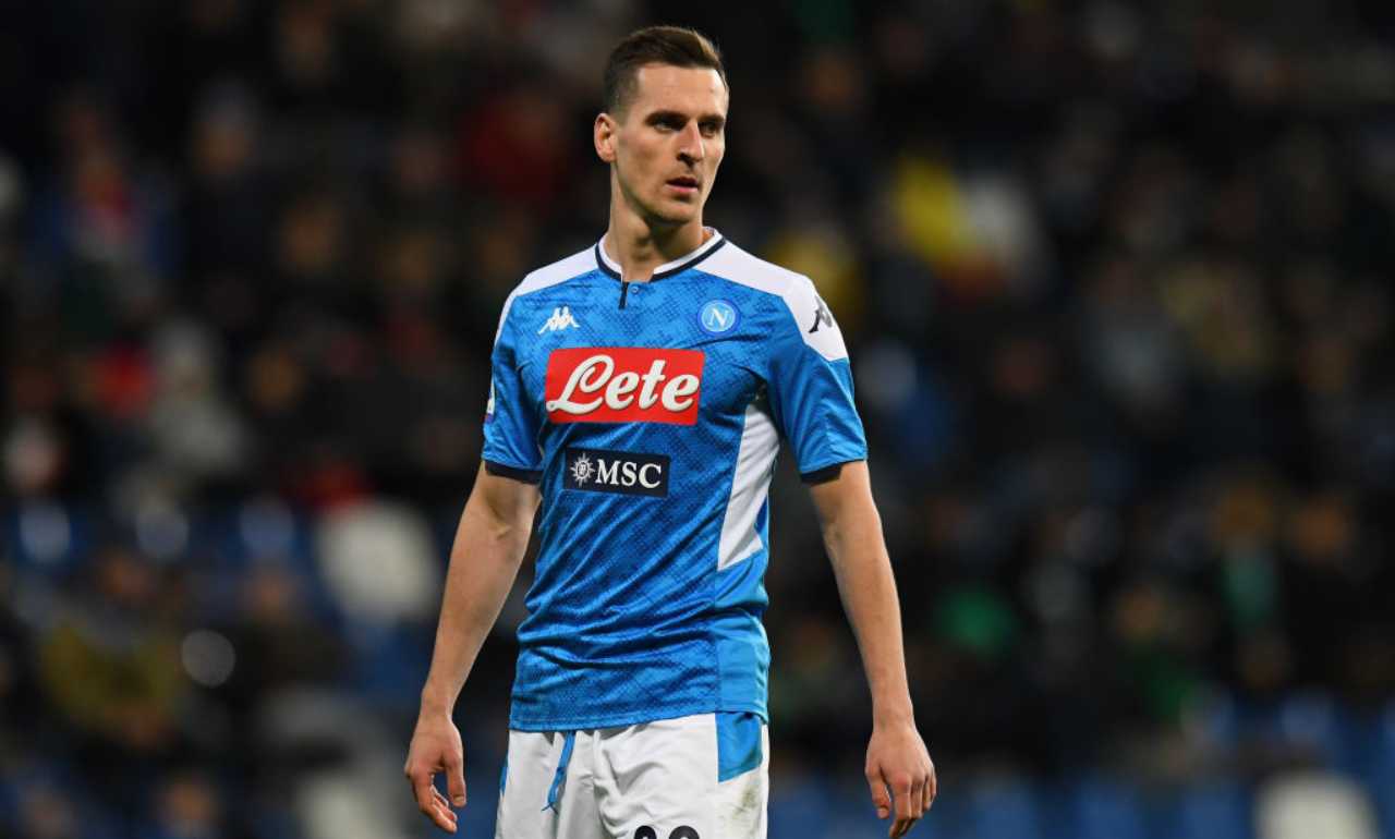 Milik, l'Inter può sfruttare l'occasione (Getty Images)