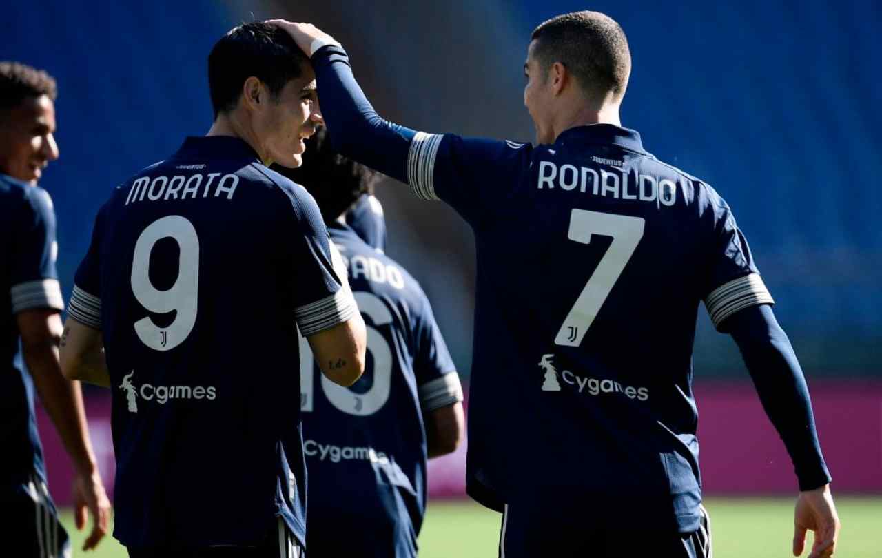 Juventus, i numeri di Ronaldo e Morata (Getty Images)