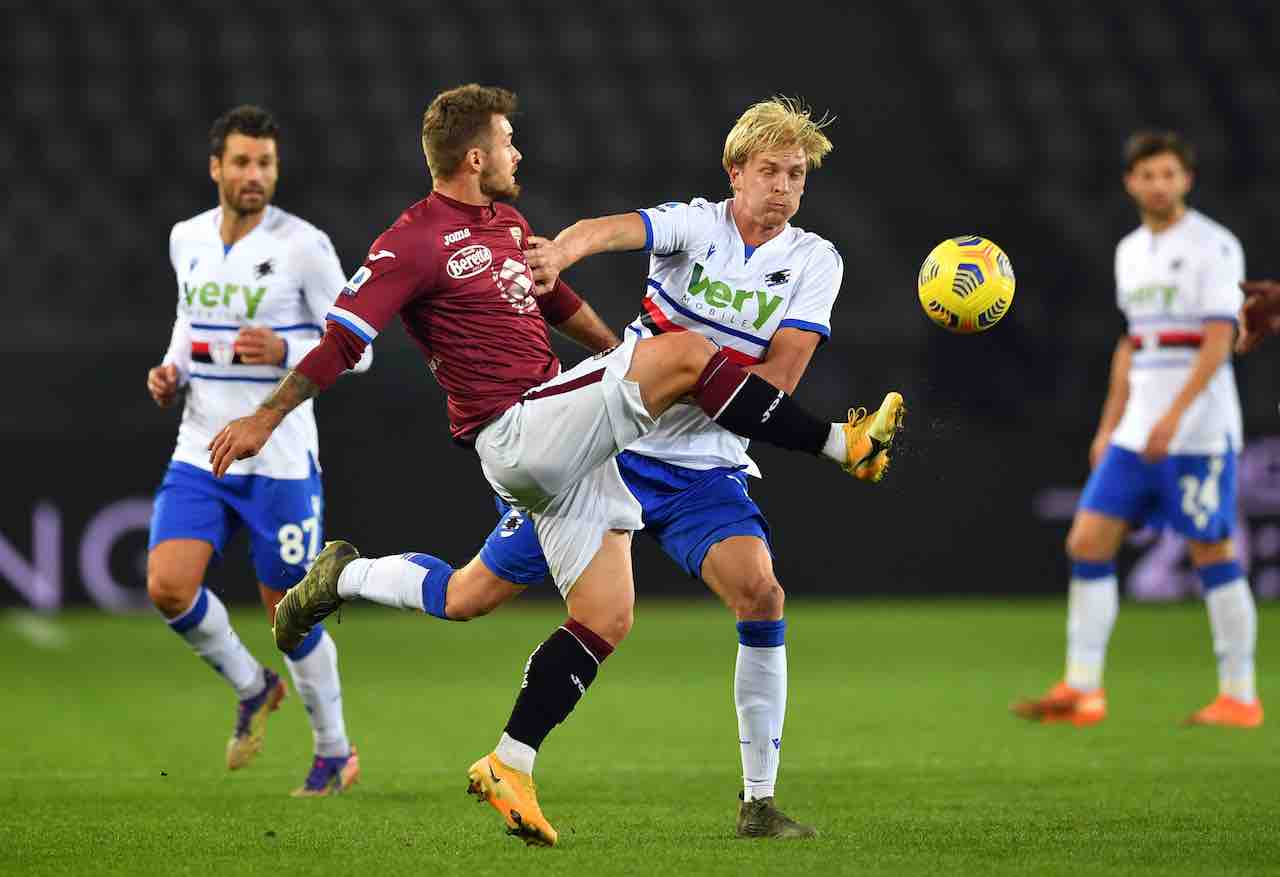 Torino-Sampdoria, highlights (Getty Images)