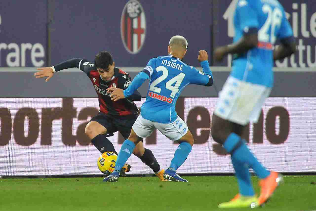 Serie A, la sintesi di Bologna-Napoli