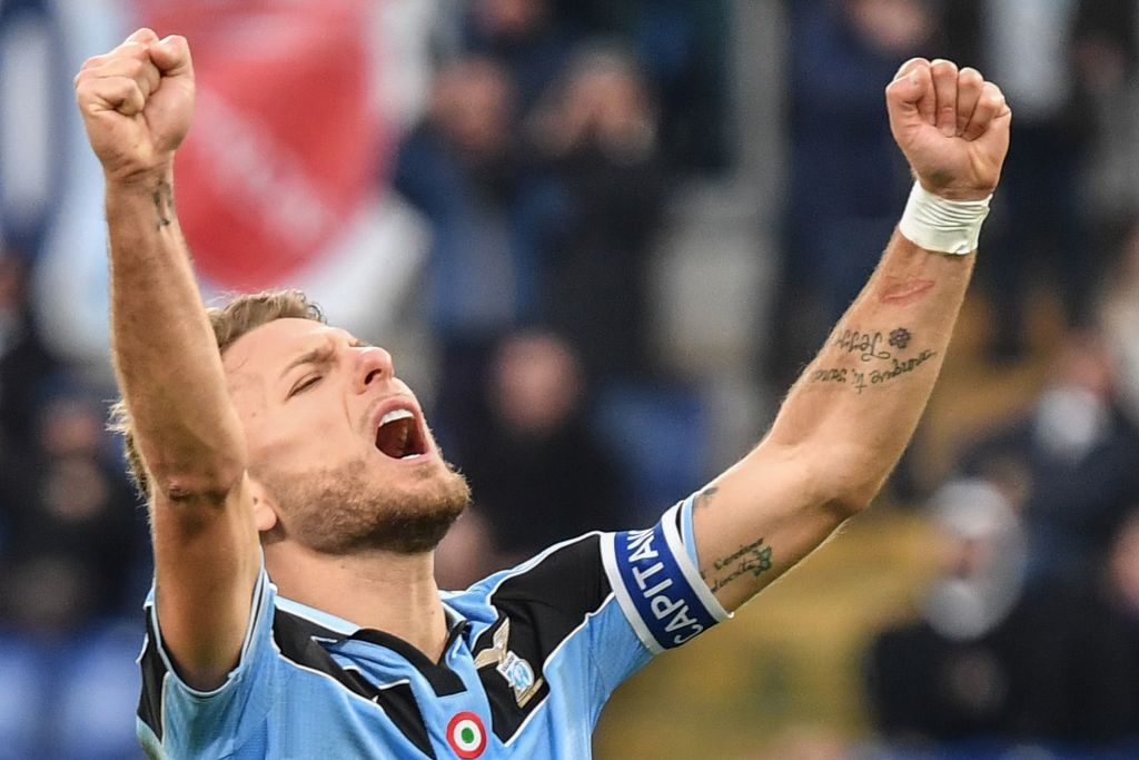 Immobile a confronto con Haaland (Getty Images)