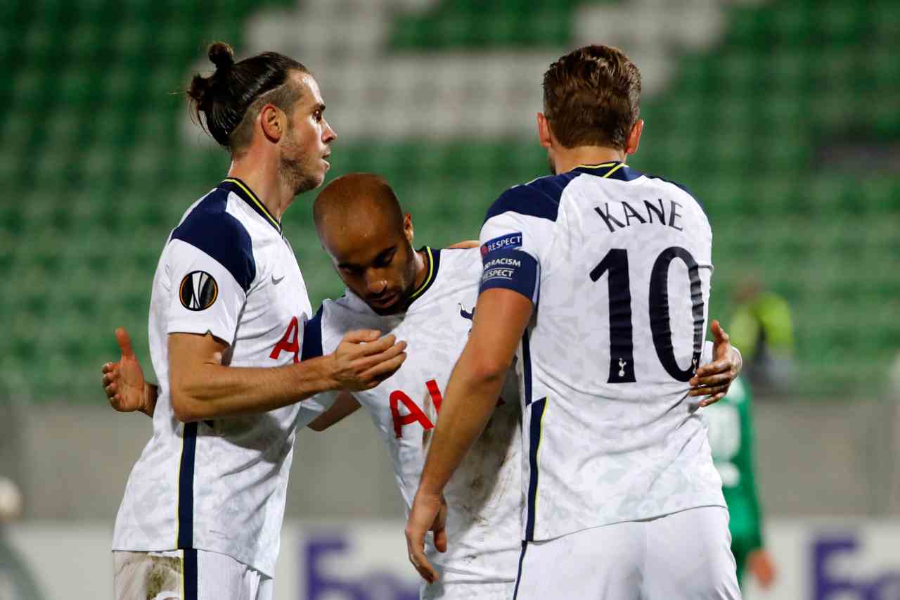 Europa League, risultati 5 novembre: Kane da record, volano Tottenham e Rangers