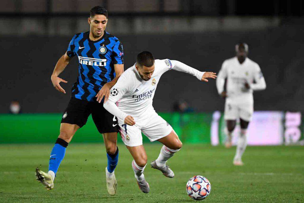 Real Madrid-Inter, sconfitta di misura per i nerazzurri (Getty Images)