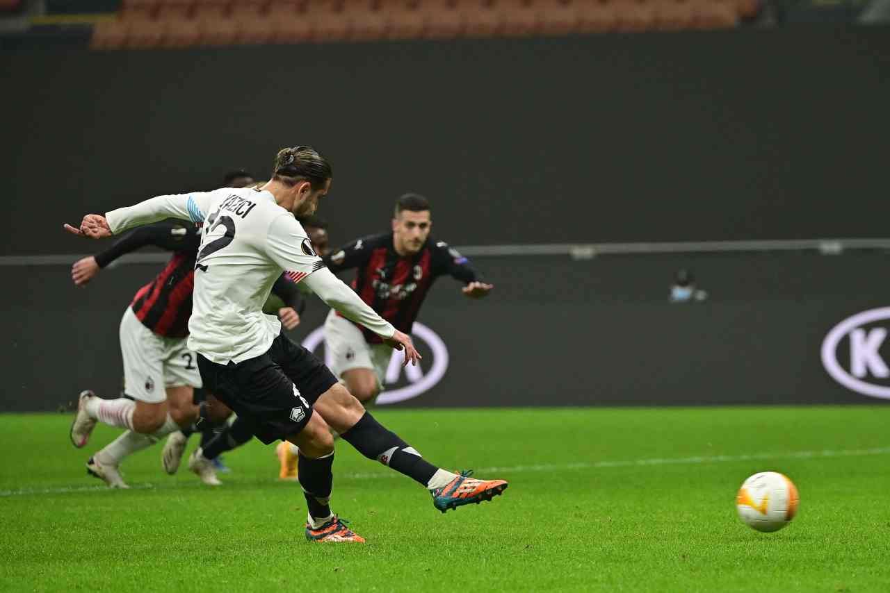 Europa League, moviola Milan-Lille: Romagnoli causa il rigore, tutti gli episodi