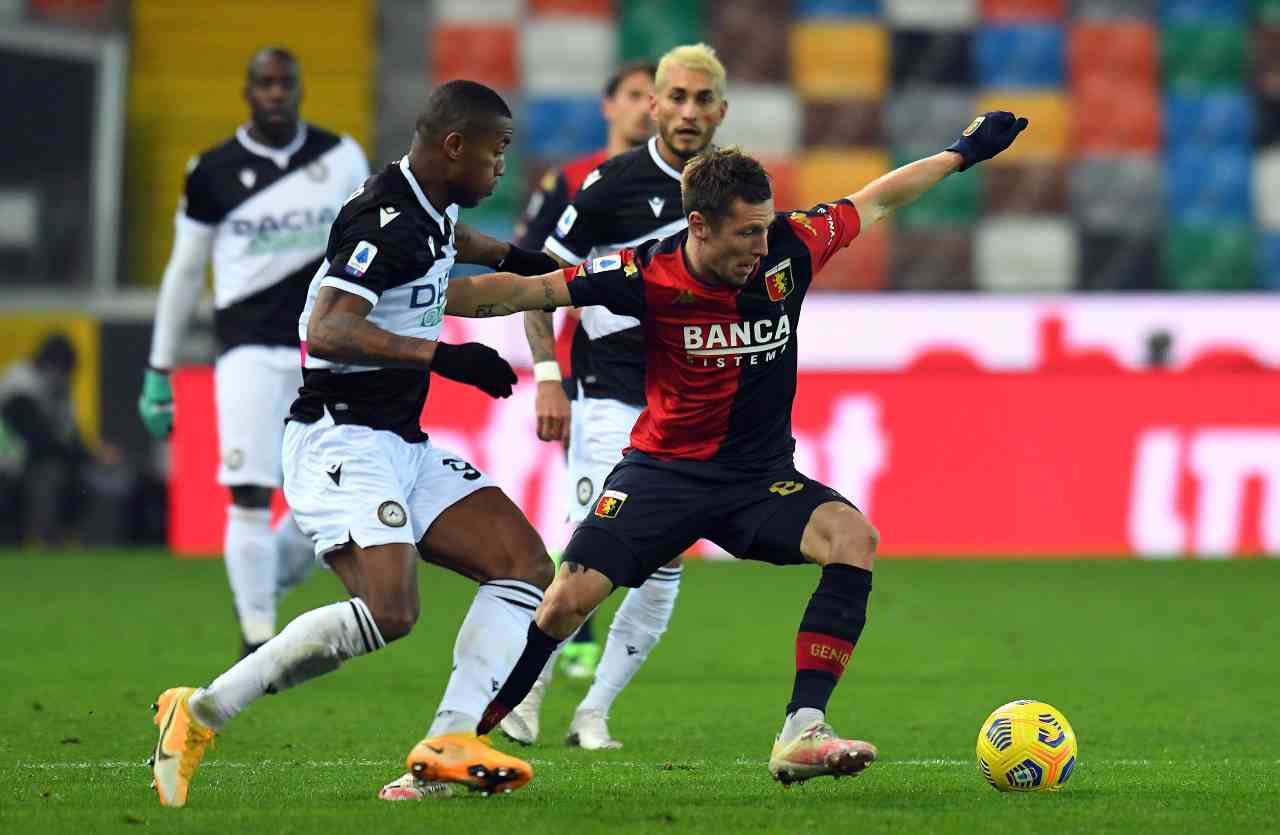 Udinese-Genoa, la sintesi della sfida di Serie A