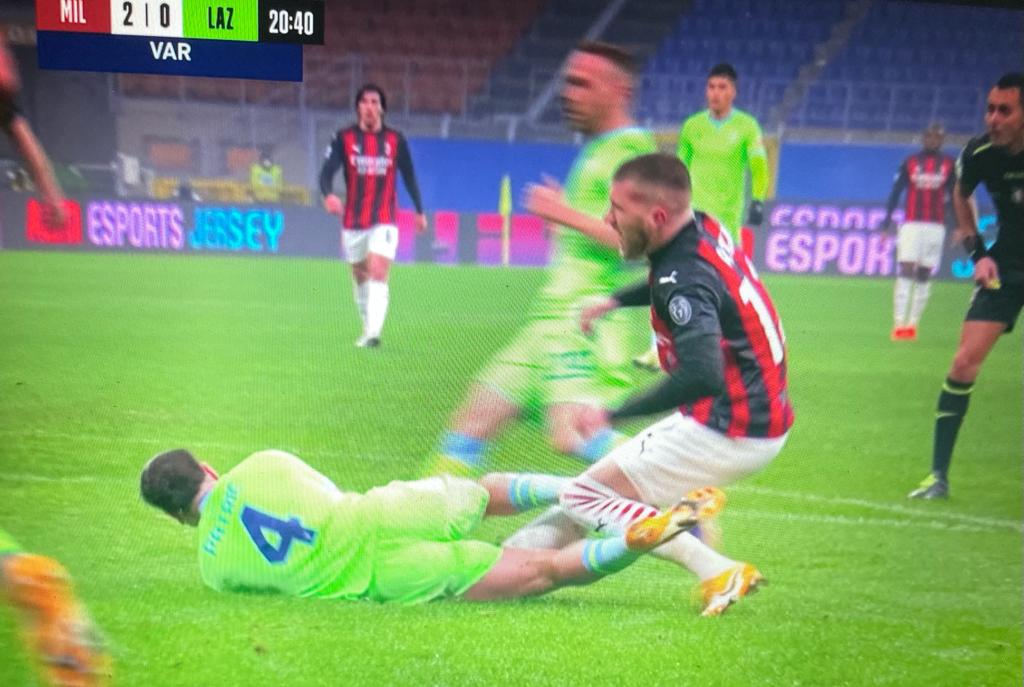 Milan Lazio moviola