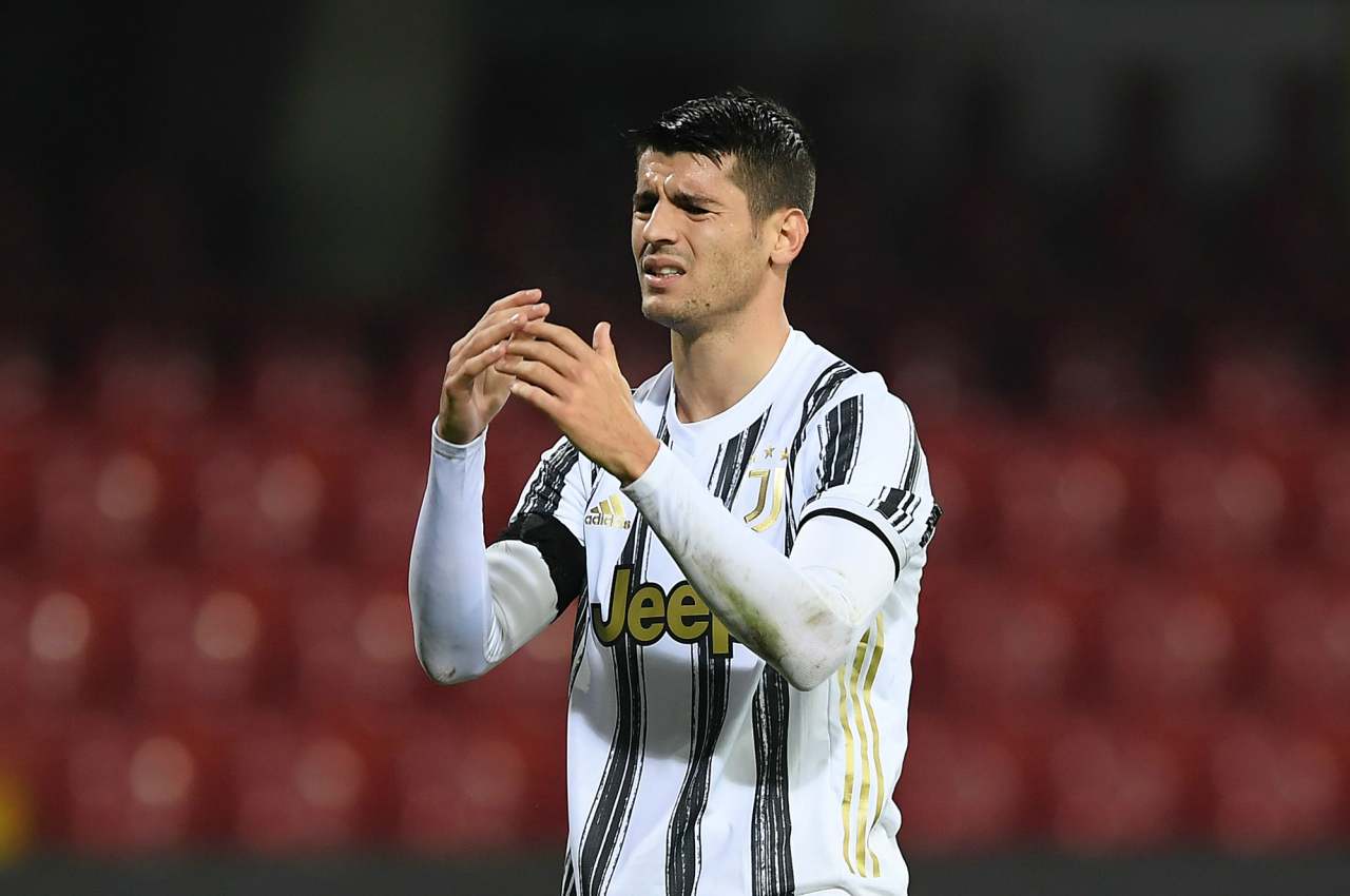 Morata Juventus Infortunio