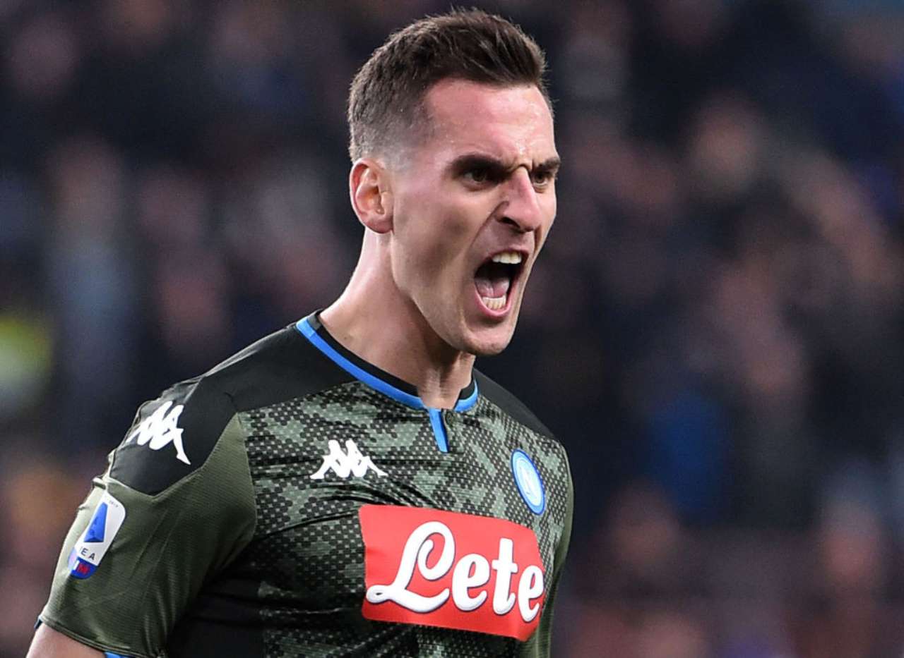 Inter, Conte pensa a Milik