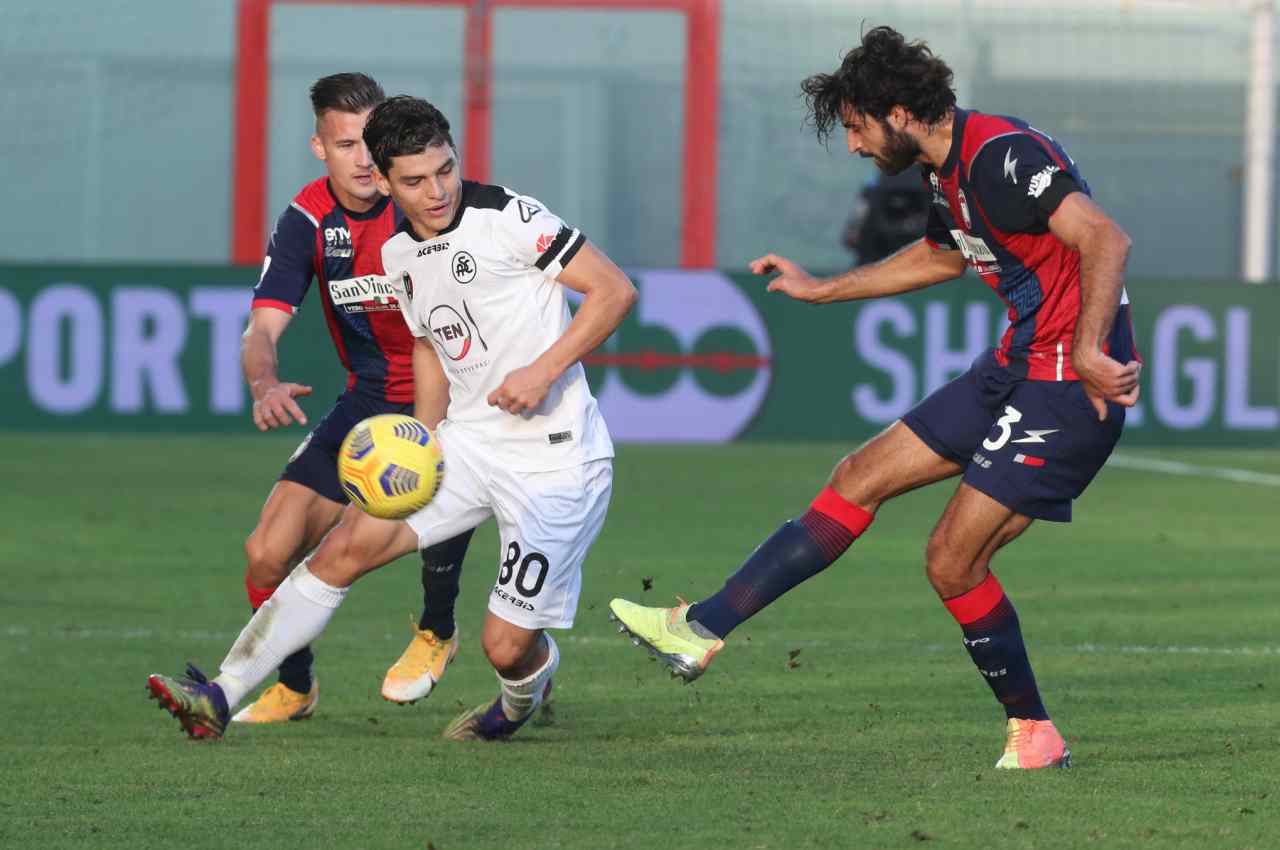 crotone spezia highlights