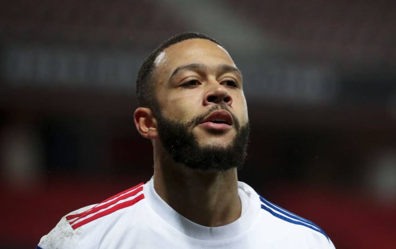 Calciomercato Juve, Depay a gennaio non si muove (Getty Images)