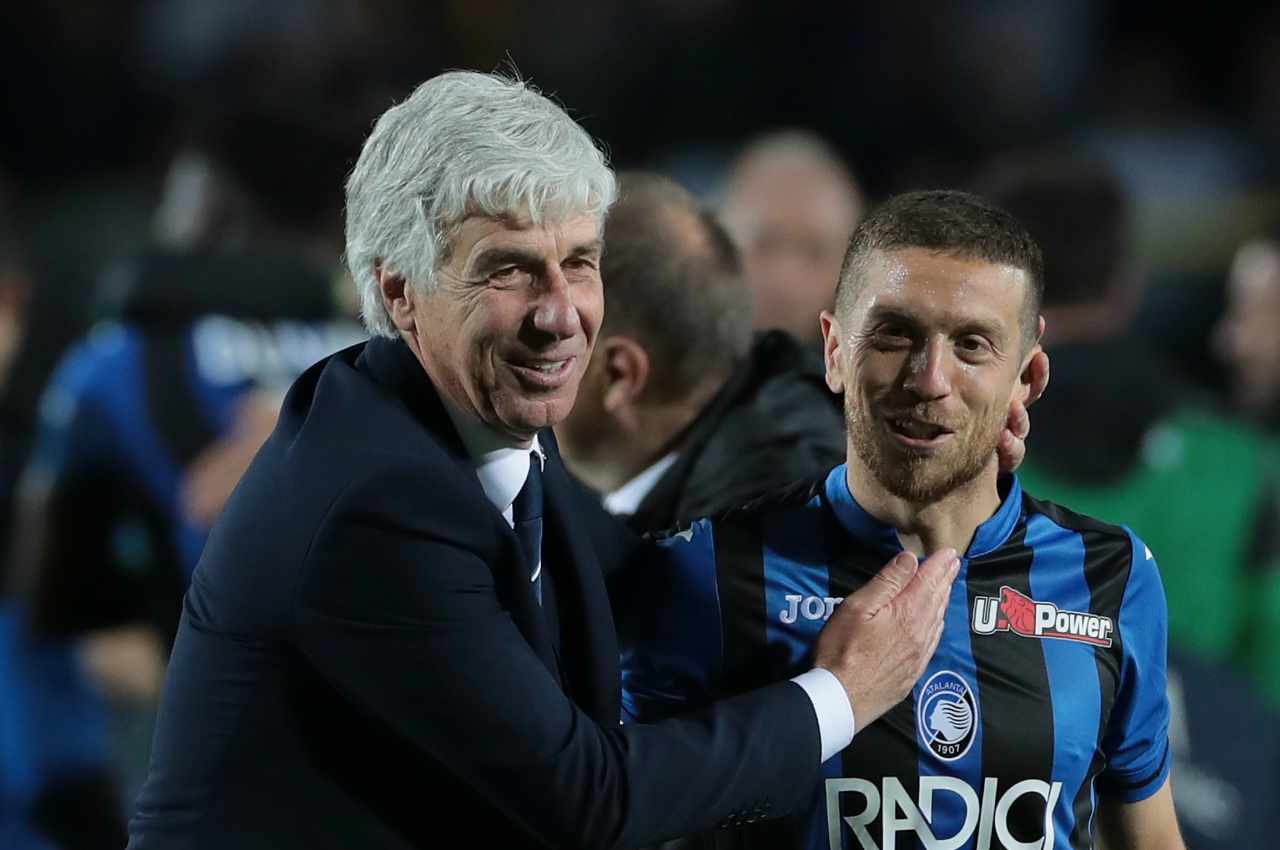 striscione atalanta tifosi lite gomez gasperini