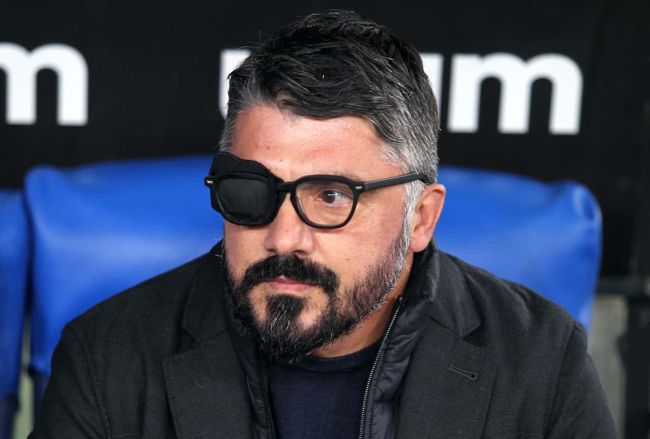 Gattuso, persistono i problemi all'occhio destro (Getty Images)