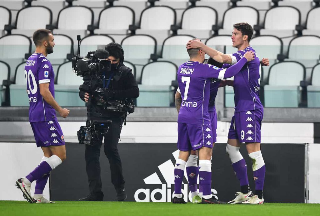 Juventus-Fiorentina, i viola fanno l'impresa (Getty Images)