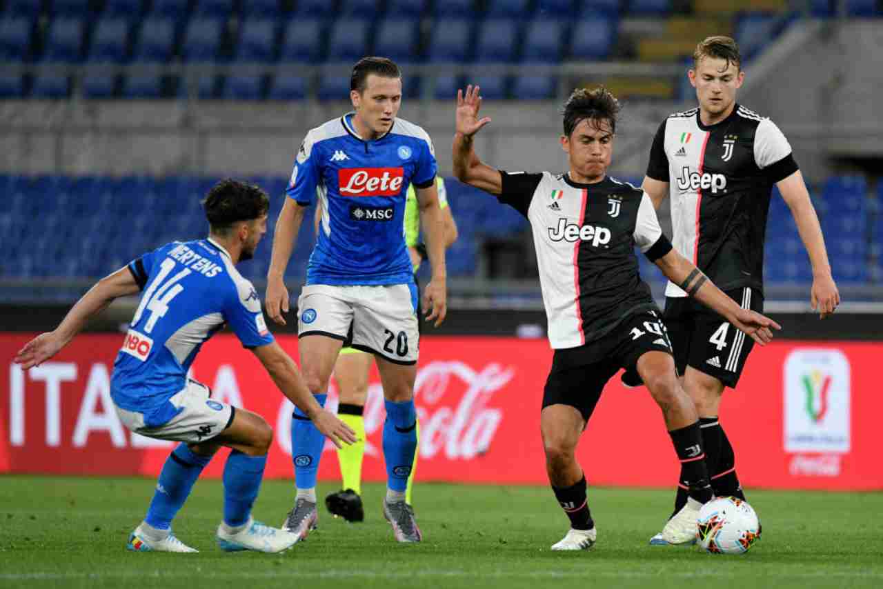 Juventus-Napoli, i precedenti della sfida (Getty Images)