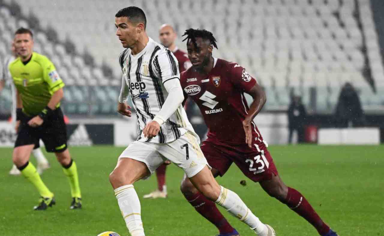 Juventus-Torino 2-1: Nkoulou illude, McKennie e Bonucci ribaltano il Derby