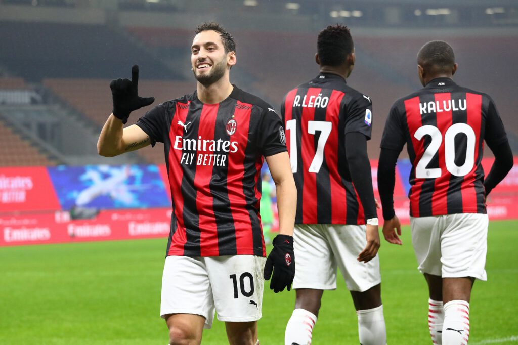 Milan, Calhanoglu e il suo record