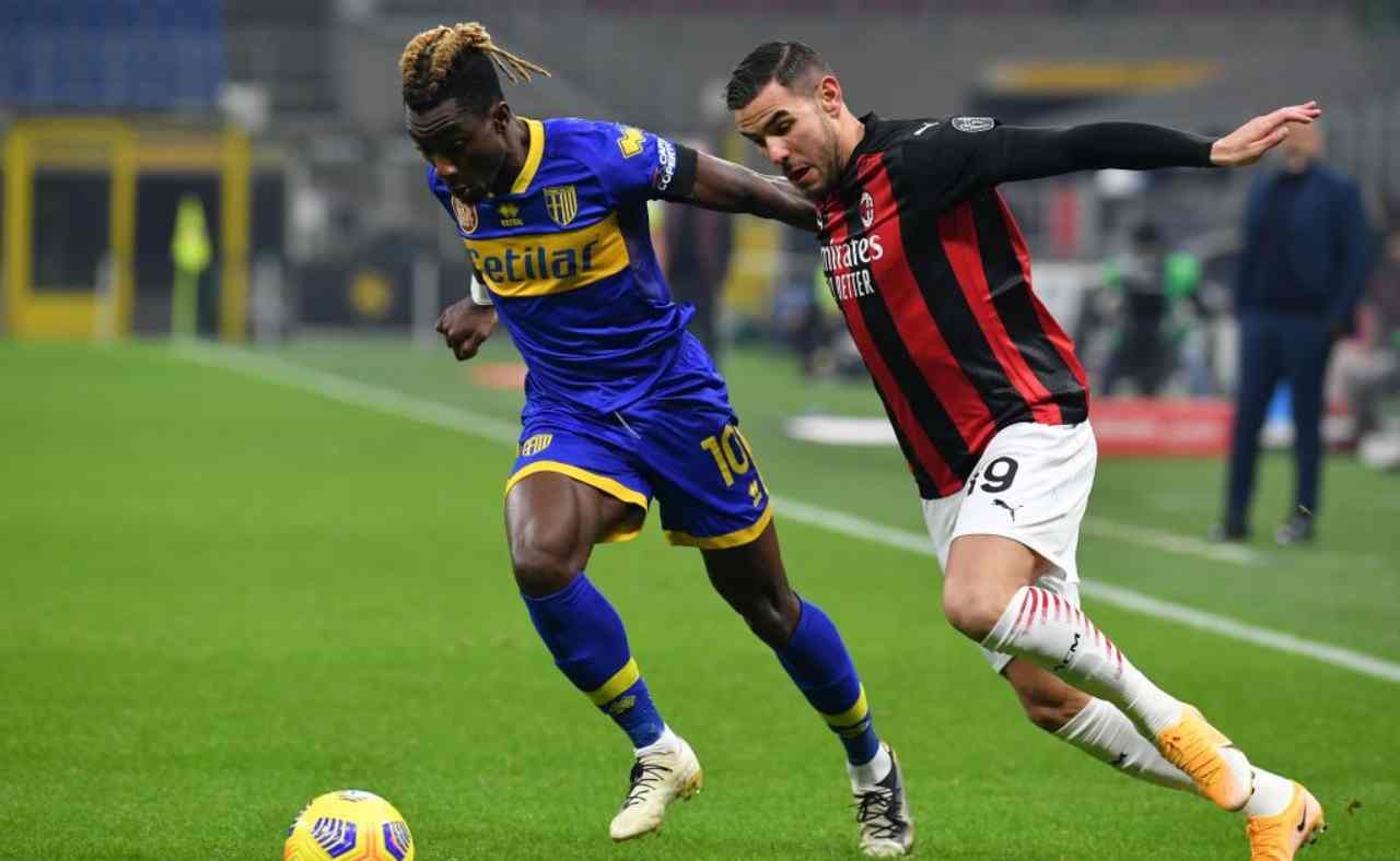 Parma-Milan precedenti 