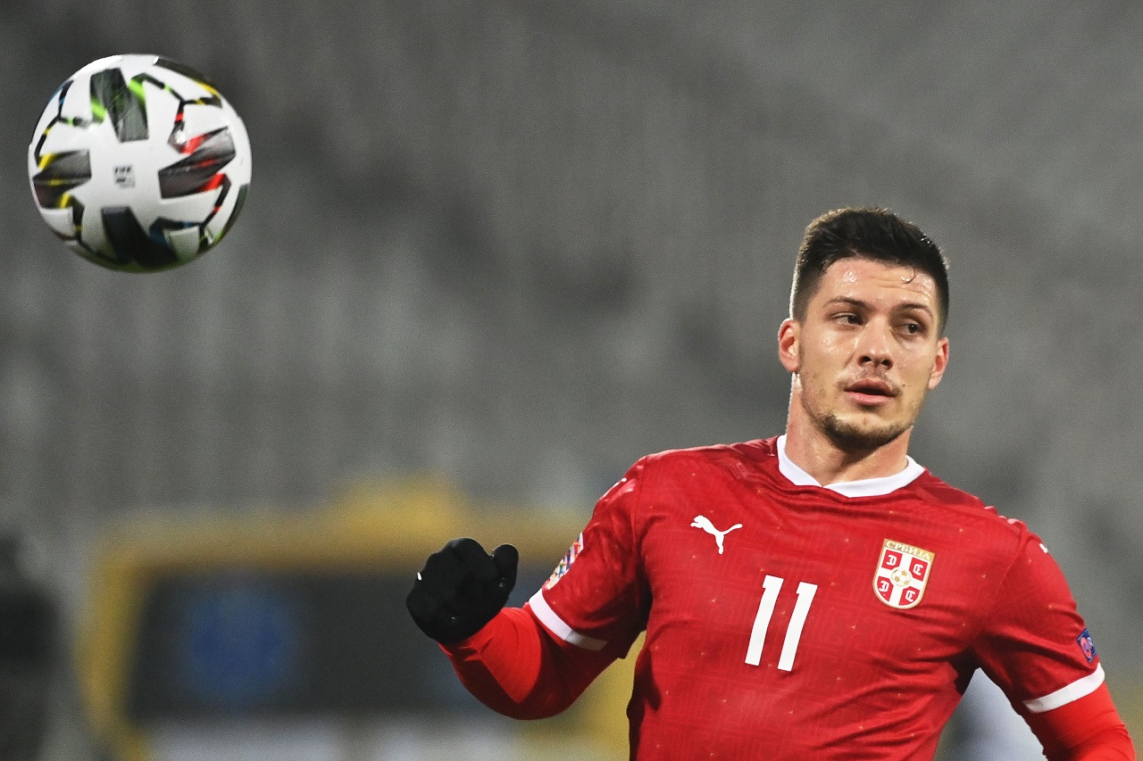 Milan, incontro con l'agente di Jovic (Getty Images)