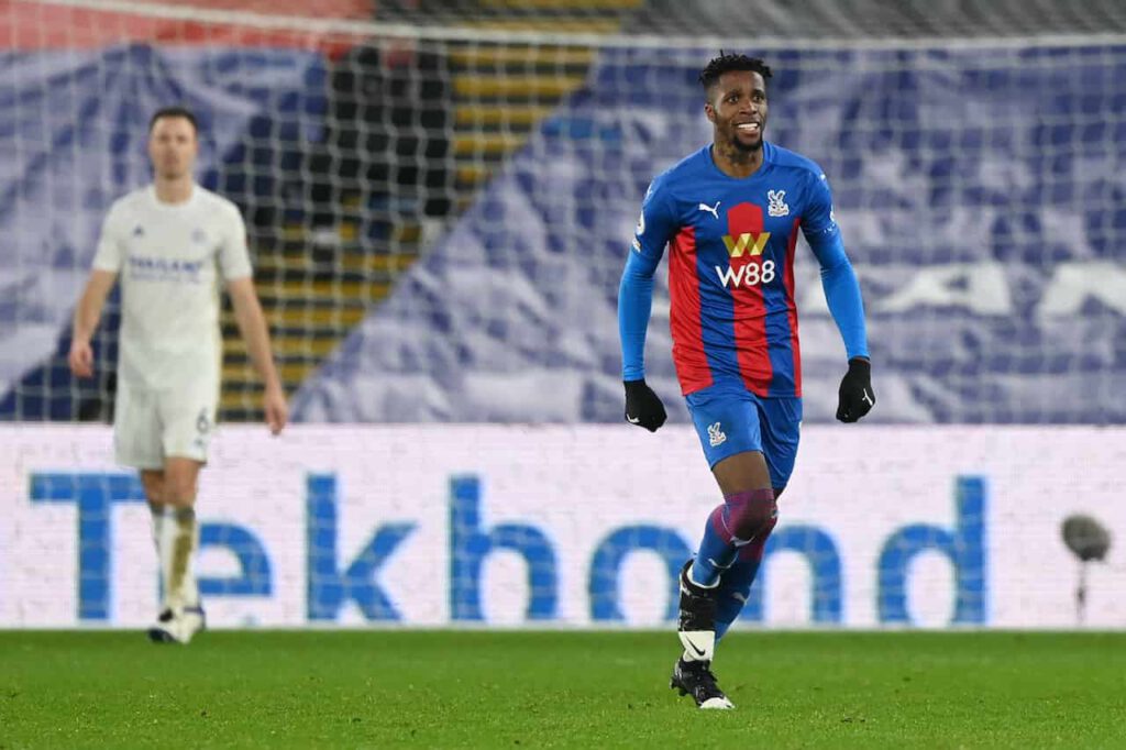 Zaha, Hogdson si coccola il suo campione (Getty Images)