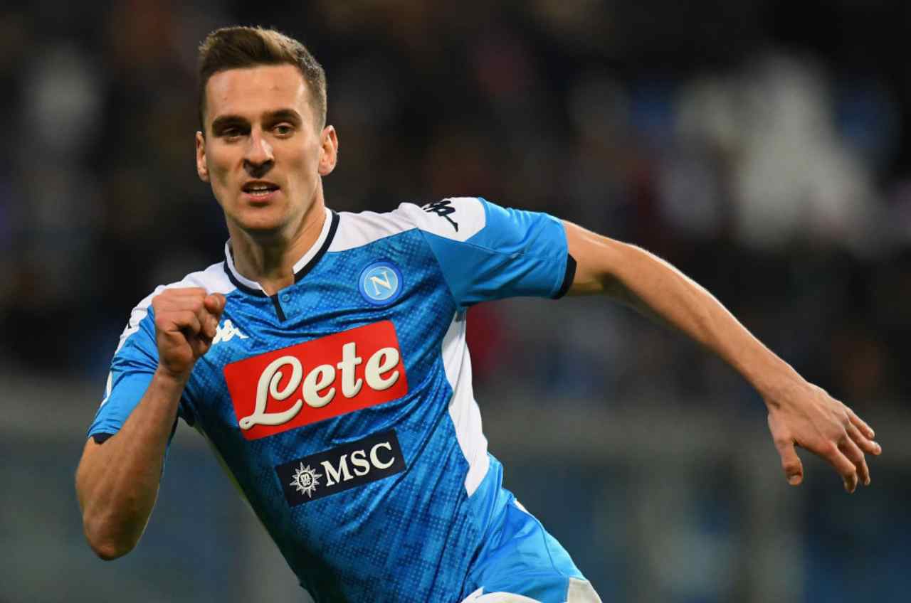 Milik, assalto di Paratici (Getty Images)