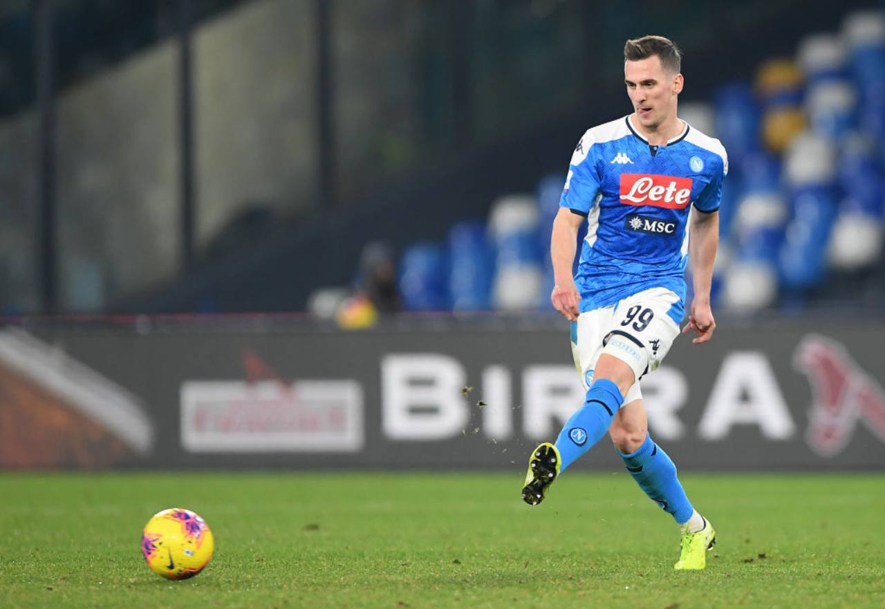 Inter, è duello per Milik (Getty Images)