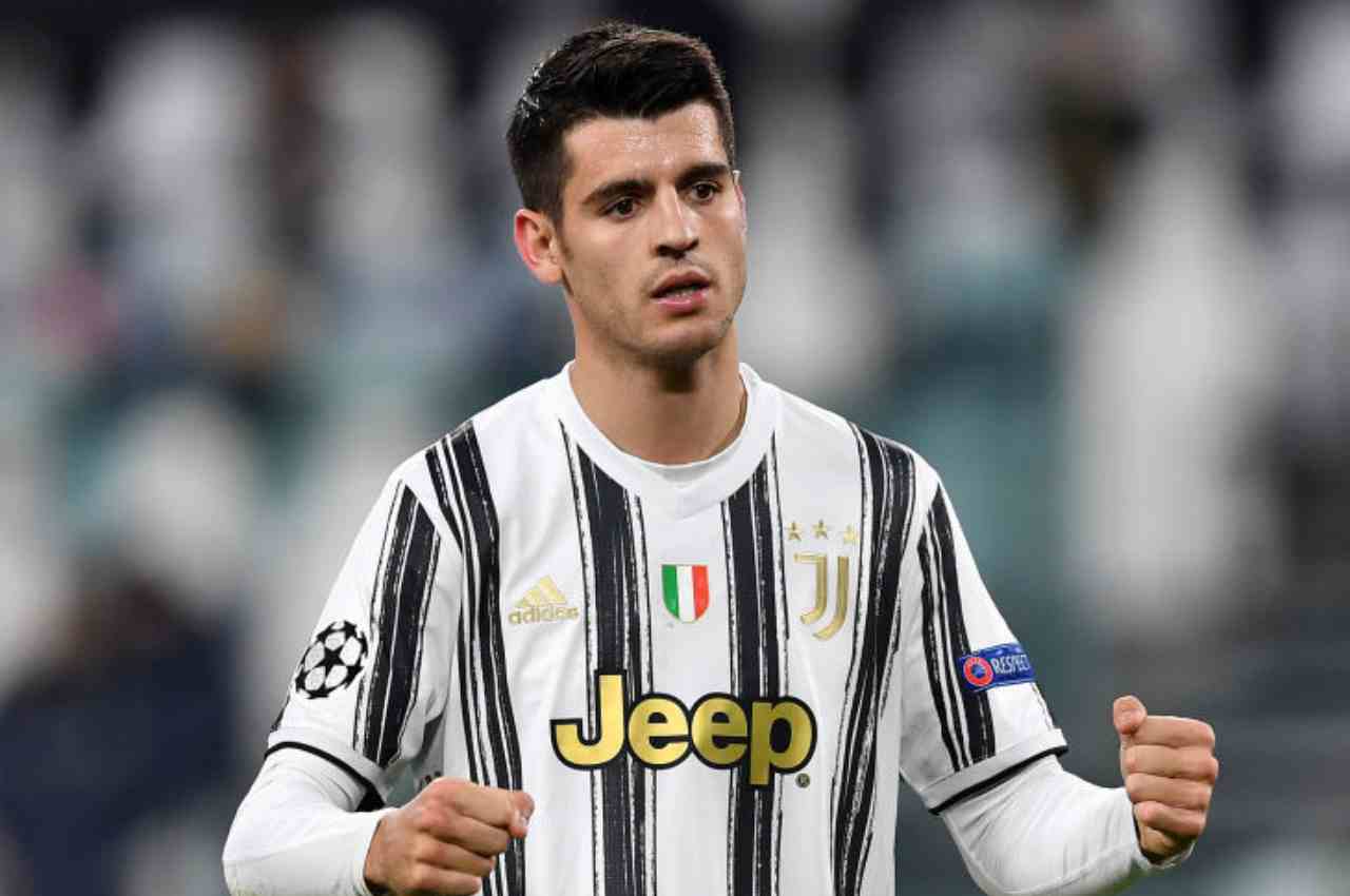 Fiorentina Juventus Morata subito gol (Getty Images)