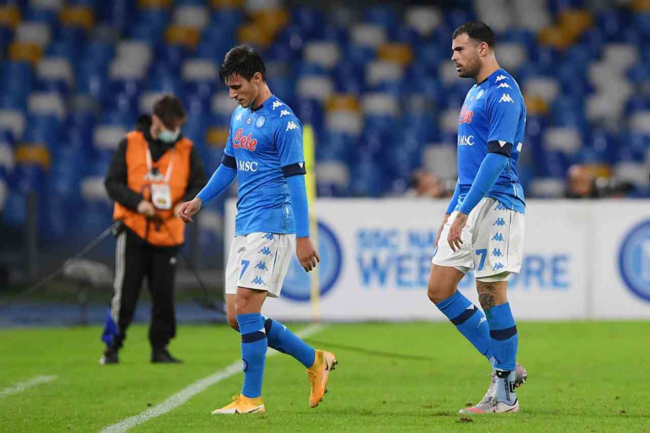 Napoli, squadra in ritiro (Getty Images)