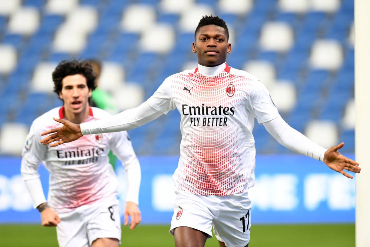 Rafael Leao Milan Sassuolo