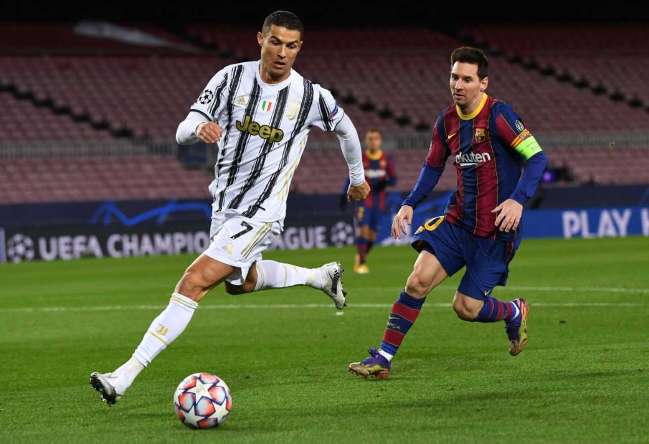 Cristiano Ronaldo e Lionel Messi, le differenze per Arthur (Getty Images)