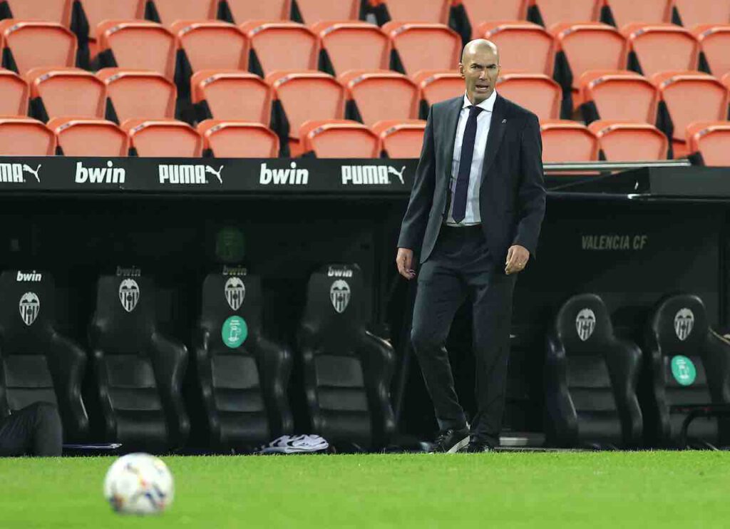 Zidane, i tifosi del Real Madrid chiedono l'esonero (Getty Images)