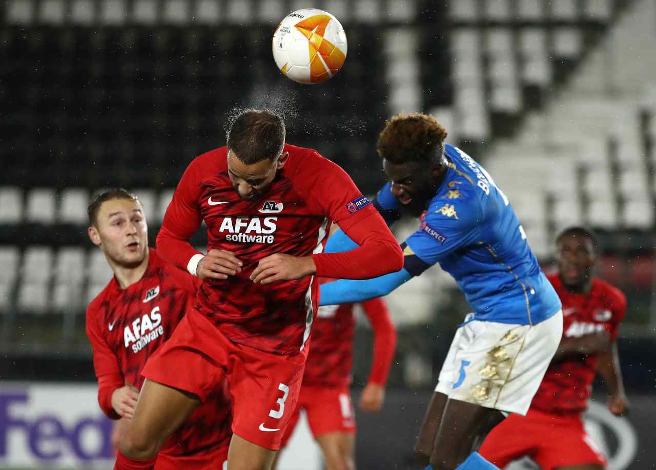 Europa League, highlights AZ Alkmaar-Napoli: gol e sintesi partita - Video