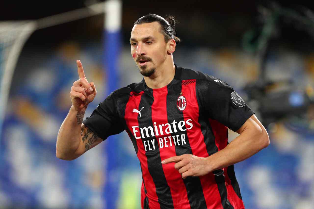 Ibrahimovic sfida la neve aspettando Sanremo (Getty Images)