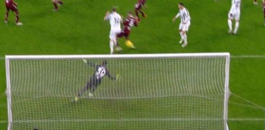 Juventus-Torino, l'analisi del gol annullato