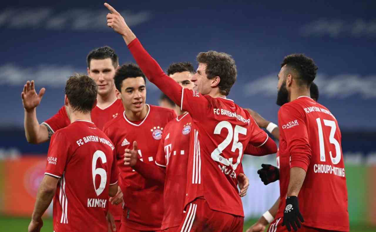 Mainz Bayern Monaco Formazioni