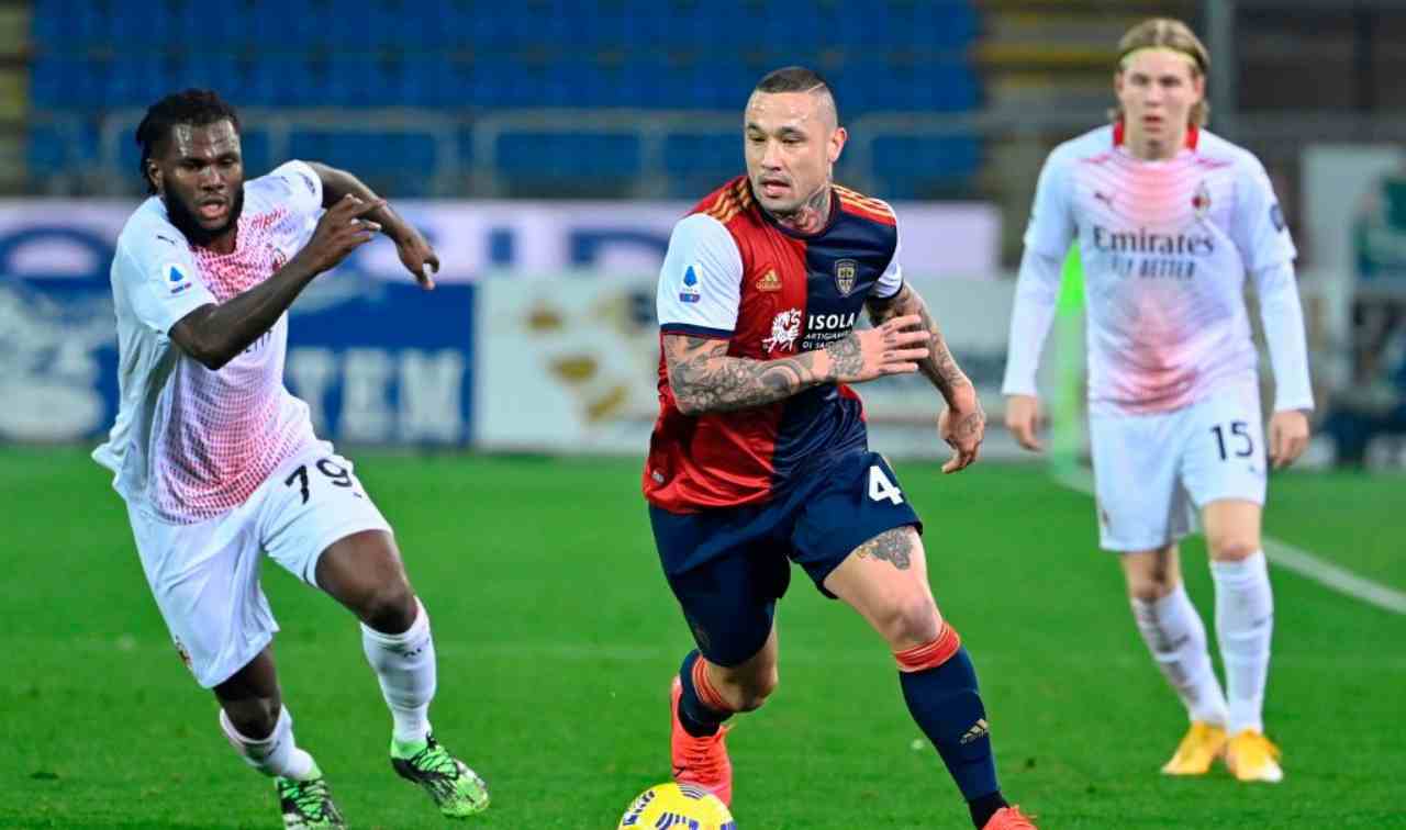 LIVE Cagliari-Milan (Getty Images)