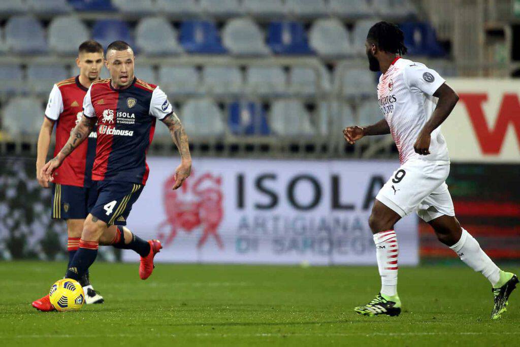 Cagliari-Milan sintesi (Getty Images)