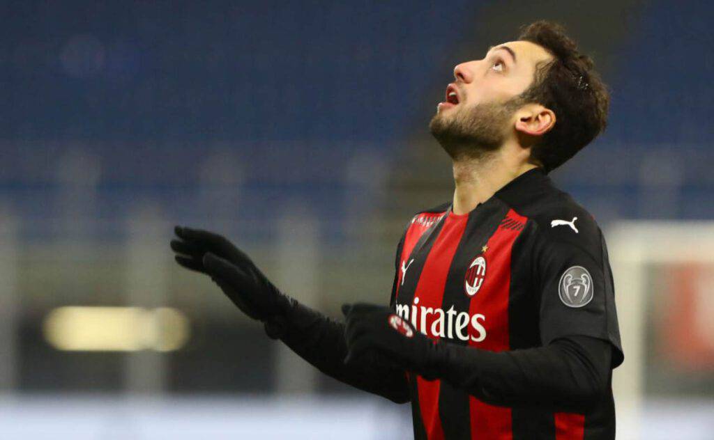 Calhanoglu, nuovo incontro per rinnovo con il Milan (Getty Images)