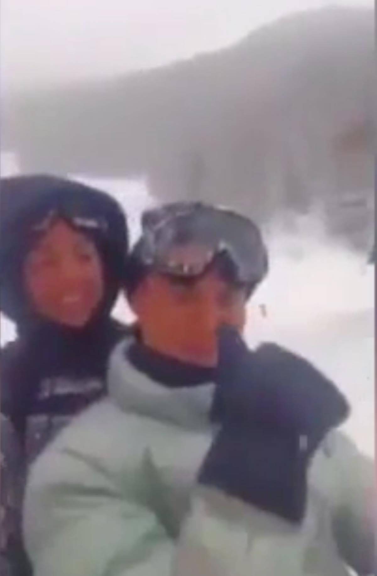 Cristiano Ronaldo e Georgina a Courmayeur