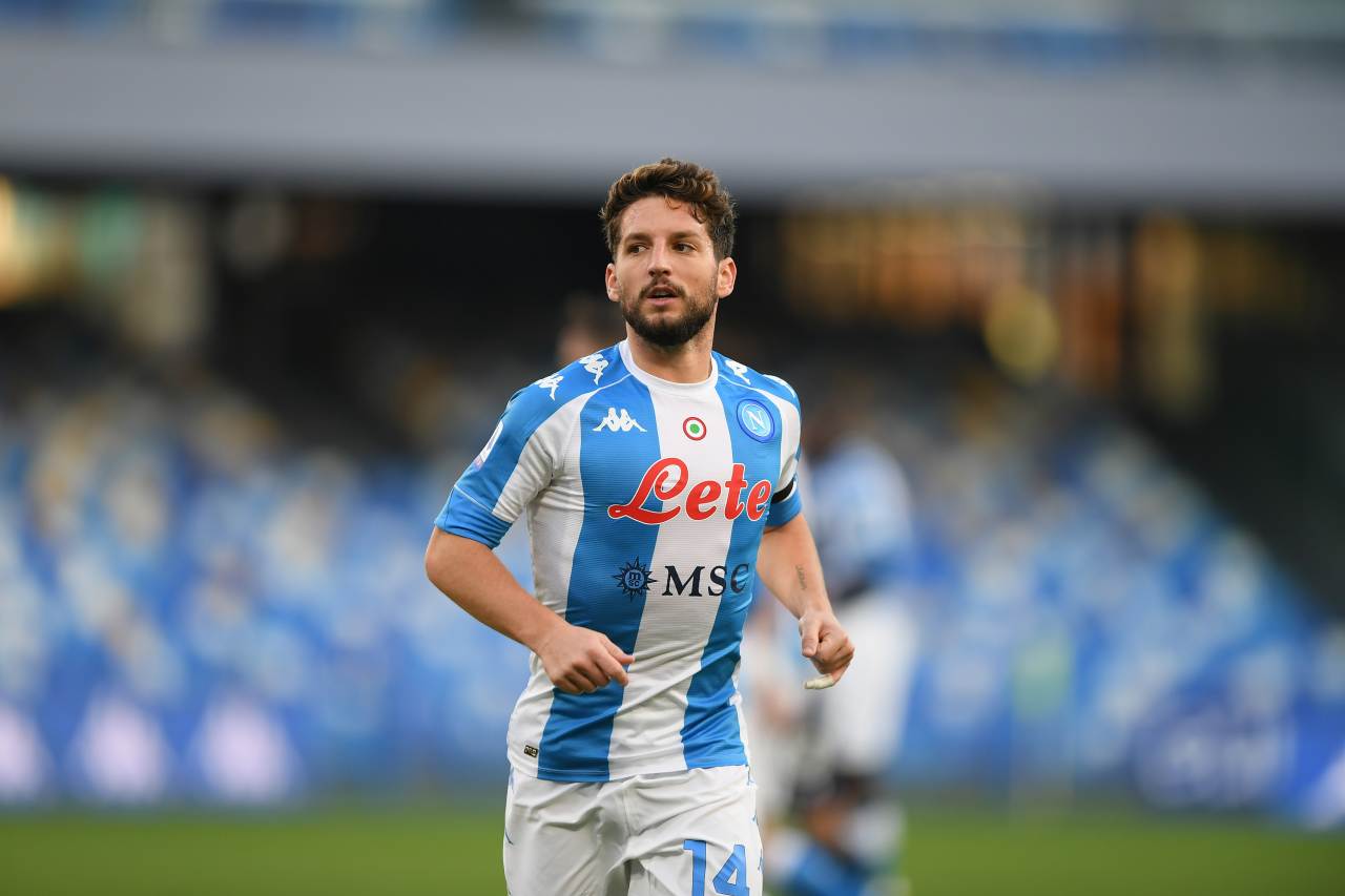 Mertens 100 gol in Serie A