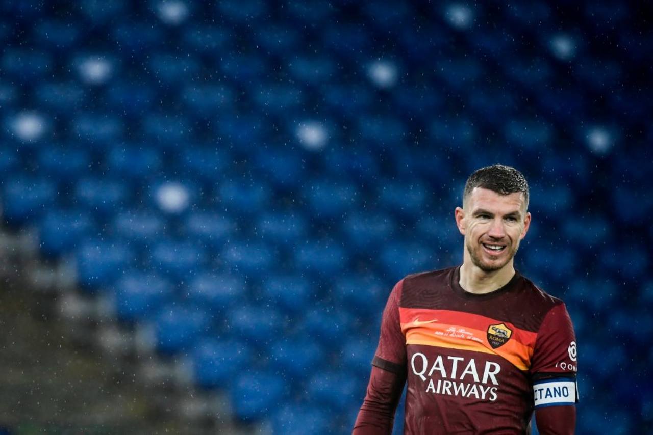 Dzeko non convocato Roma Fonseca