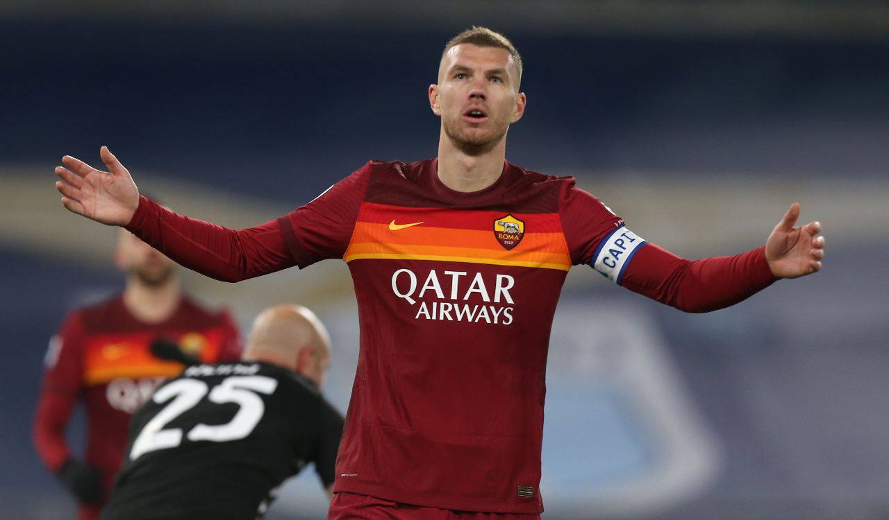 dzeko roma spezia