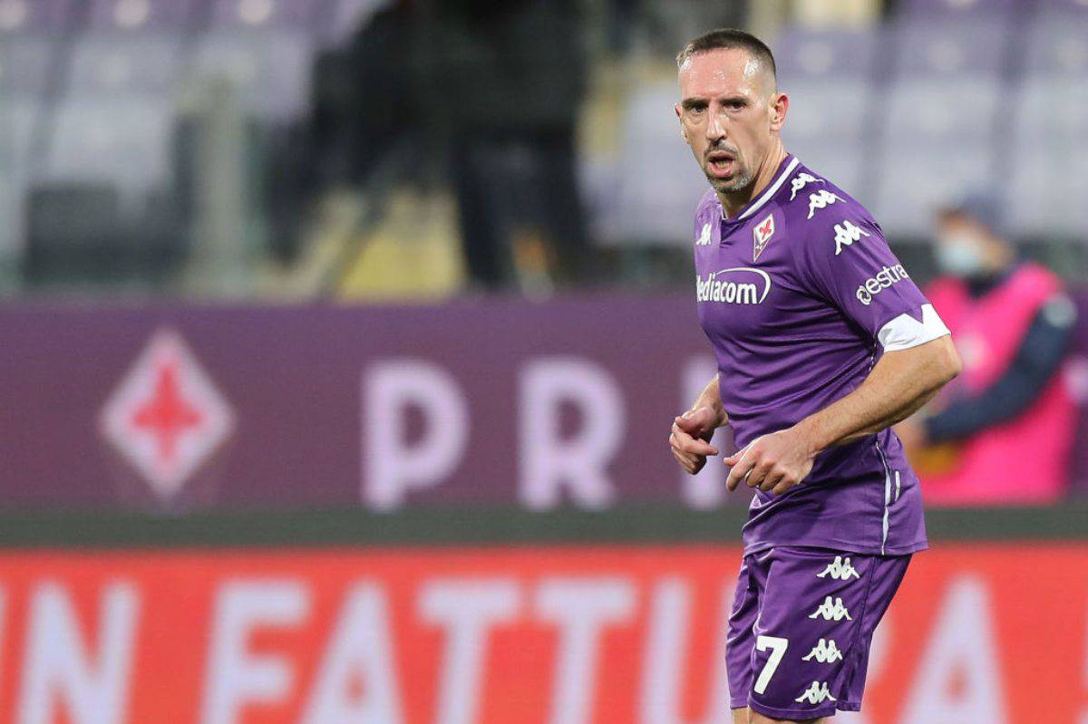 Ribery Fiorentina Infortunio