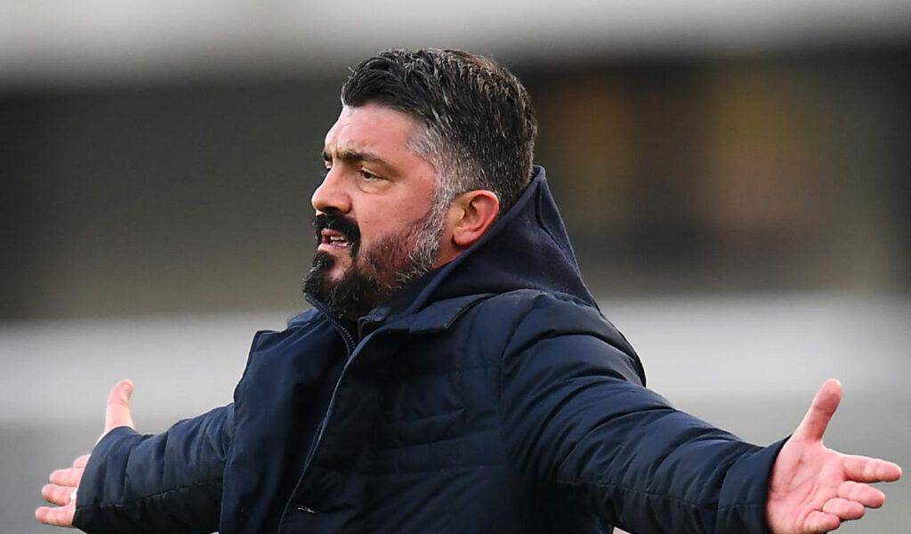 Gattuso in Napoli-Atalanta (Getty Images)