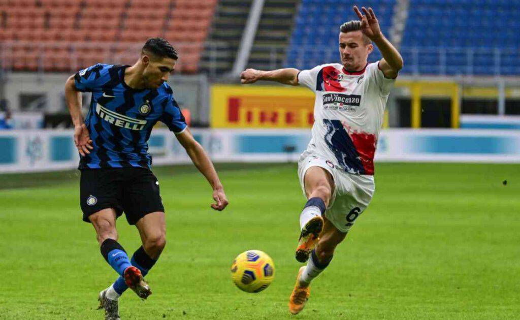 Inter Crotone Tripletta Lautaro Lukaku E Hakimi I Nerazzurri Dilagano