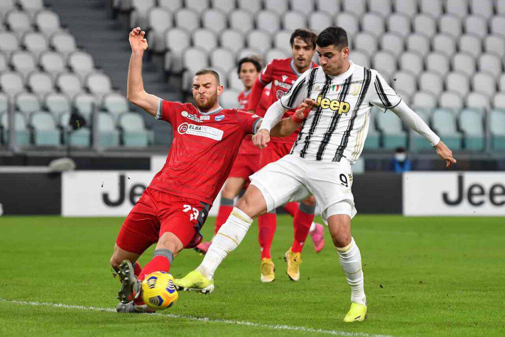 Juventus-Spal sintesi (Getty Images)