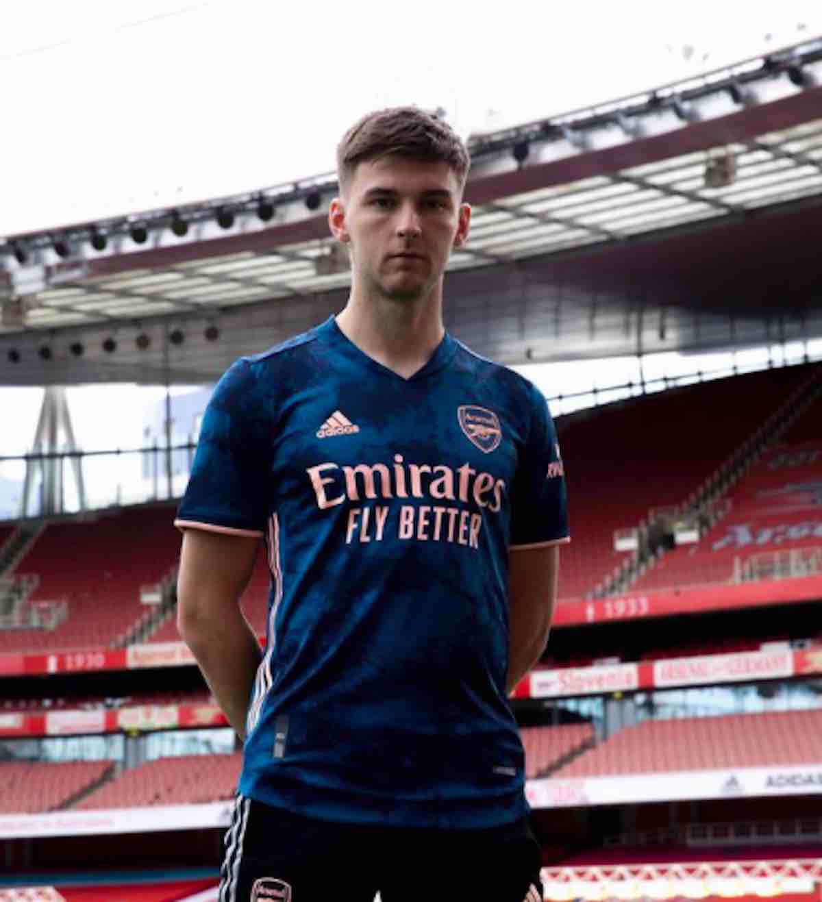 Kieran Tierney lo scozzese dell'Arsenal piace la Napoli